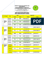 Jadwal Penilaian Tengah Semester Ganjil SMK St. Ignasius