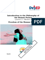 Module 3. Freedom of The Human Person