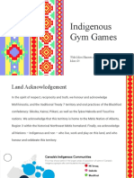 Indigenous Gym Games Sept 26-29 - 2