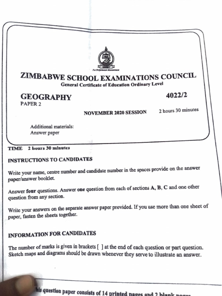 GEOGRAPHY LAB ASSISTANT PAPER 2022 PDF DOWNLOAD visual data 4