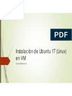 Instalación de Ubuntu 17 (Linux)