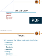 Cse L4 (Tokens)