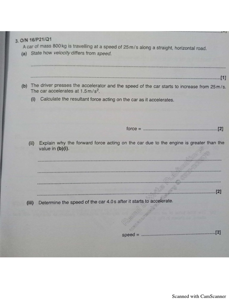 Dynamics Test 2 | PDF