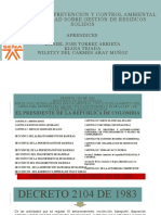 Tecnólogo en Prevención y Control Ambiental