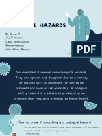 BIOLOGICAL HAZARDS IN THE WORKPLACE
