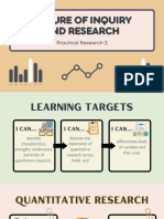 Nature of Inquiry and Research