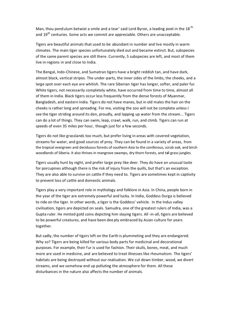 ENGLISH Tiger Speech Draft