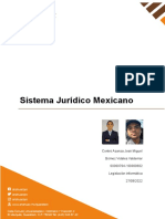 Sistema Juridico Mexicano