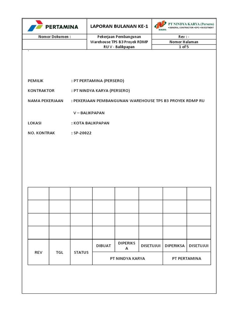 format-laporan-bulanan-pdf
