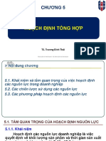 Chuong 5. Hoach Dinh Tong Hop