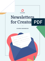 Newsletters For Creators Workbook