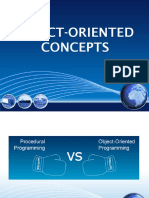 Object Oriented Programming - Object-Oriented Concepts