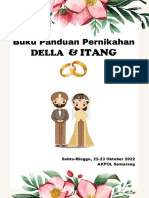 Buku Panduan Pernikahan DELLA & ITANG