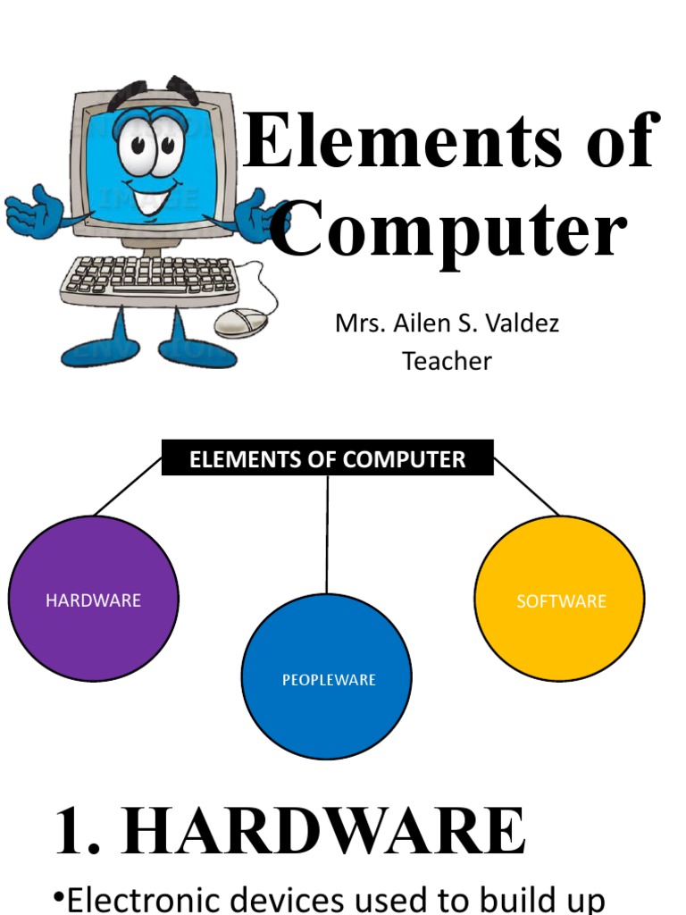 Elements of Computer | PDF