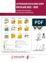 Calendario Escolar 2022-2023 Dgeti