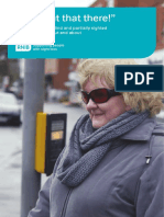 Who Put That There! Report February 2015 Urban Obstacles For The Blind by Rnib