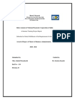 Ratio Analysis of National Payments Corporation of India: A Summer Training Project Report