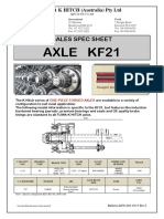 KF21 11.5t, Sales Spec Sheet Bulletin KPS 001 0315 Rev3