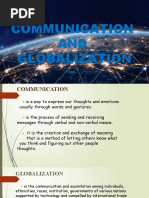 PORPOSIVE COMMUNICATION (Communication and Globalization