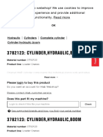 CYLINDER, HYDRAULIC, BOOM 3782123 - Complete Cylinder - Hiab Parts & Accessories Online