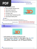 Chap 6 Additive Manufacturing