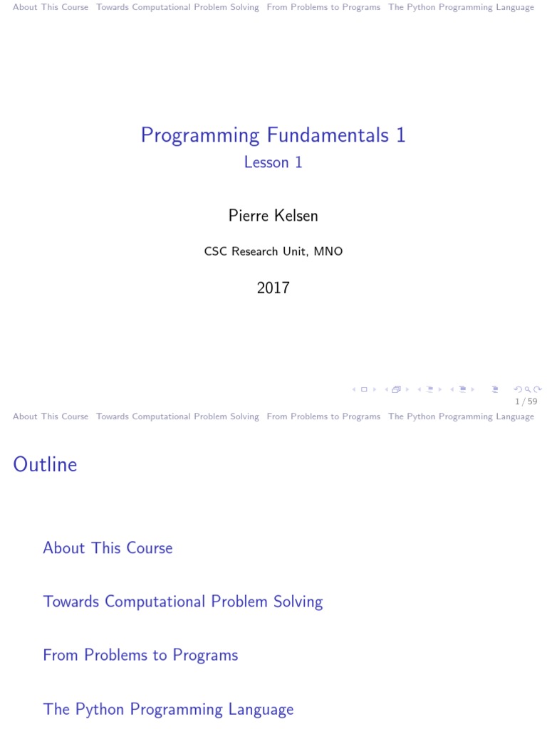Final Lesson PDF Data Type Programming
