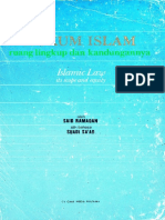 Hukum Islam Ruang Lingkup Dan Kandungannya (Dr. Said Ramadhan)
