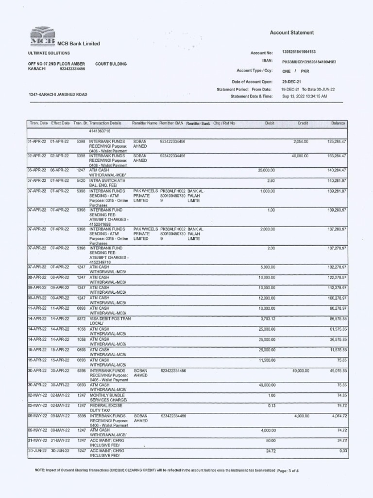 Ultimate Solution Statement0003 | PDF