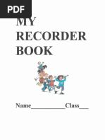Beginner's Recorder Course Guide | PDF | Recorder (Musical Instrument ...