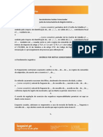 Requerimento Divorcio Mutuo Consentimento