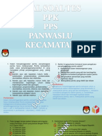 Soal PPK, PPS, Panwaslu1-100