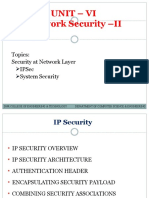 IPSec Security Associations & Selectors