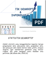 Statistik Deskriptif & Inferensial: Hendry Kiswanto, S.Kep - Ns.M.Kep