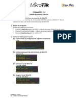 Manual de Comandos CLI MikroTik