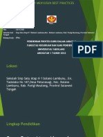 LK 3.1 Menyusun Best Pratices Menggunakan Metode STAR PPG Daljab Kategori 1, LPTK, Universitas Tadolako (Sulawesi Tengah)
