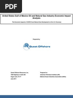 Download US Gulf of Mexico Oil and Natural Gas Industry Economic Impact Analysis by Energy Tomorrow SN59786422 doc pdf