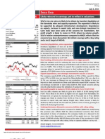 Sesa Goa: BUY Target Price (INR) 340 Likely Rebound in Earnings Yet To Reflect in Valuations