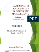 Acctg 2 Module 3 Statement of Changes in Equity