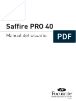 Manual Safire pro 40 en espanol