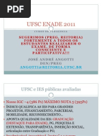 Pedagogia Angotti UFSC ENADE 2011