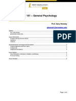 Psyc 151 Hensley 2022 Syllabus