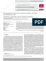 2D MBene CRB Derived Form MAB Phase Cr2AlB2