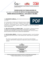 Pauta de Reividicacao Act Serede 21.23