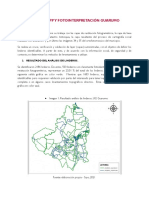 Resumen Cuantitativo Levantamiento Topográfico y Fotointerpretación Guarumo