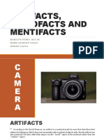 Artifacts Sociofacts and Mentifacts Camera