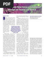 FISICA E ASTRONOMIA TEATRO E DANÇA