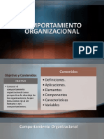 Portamiento Organizacional (Definiciones)