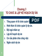 C3. To Chuc Lap Ke Hoach Du An