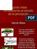 García Albea - Notas Introductorias Al Estudio de La Percepción