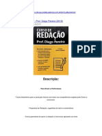429385845 Curso de Redacao Prof Diego Pereira 2018 Docx